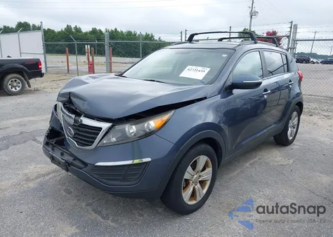 2011 Kia Sportage Lx from USA, damaged, VIN KNDPB3A26B7090825